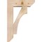 Ekena Millwork Westlake Slat Smooth Bracket w/ Offset Brace, Douglas Fir, 7 1/2"W x 24"D x 36"H BKT0806X24X36WTL06SDF - alternate 4